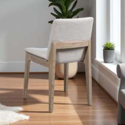 Hampton Dining Chair - Grey (Set of 2) - thumbnail 2