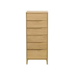 Ercol 3285 Rimini 6 Drawer Tall Chest