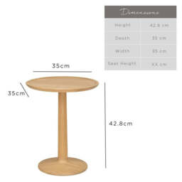 Ercol Siena Low Side Table - thumbnail 2