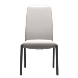 Stressless Vanilla High Back Dining Chair with Traditional Base - thumbnail 2