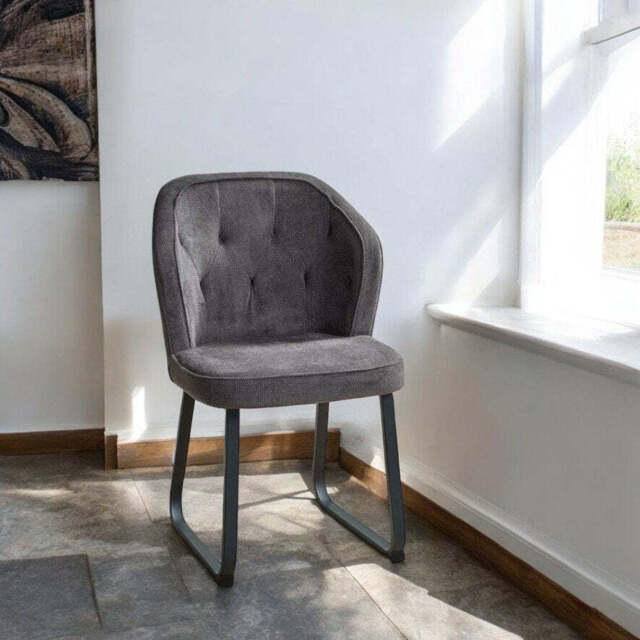 Frampton Anthracite Dining Chair - image 1