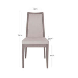 Ercol 2644 Romana Padded Back Dining Chair - thumbnail 4