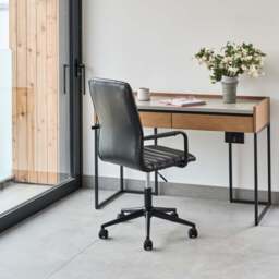 Trend Adjustable Desk Chair - Black - thumbnail 3