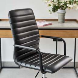 Trend Adjustable Desk Chair - Black - thumbnail 2