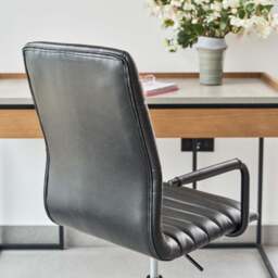 Trend Adjustable Desk Chair - Black - thumbnail 4