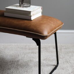 Hardy Low Dining Bench - Tan - thumbnail 3
