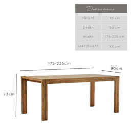 Ercol 1380 Bosco Medium Extendable Dining Table - thumbnail 2
