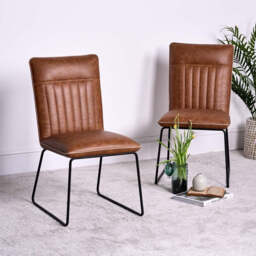 Hardy Tan Dining Chair (Set of 2) - thumbnail 1