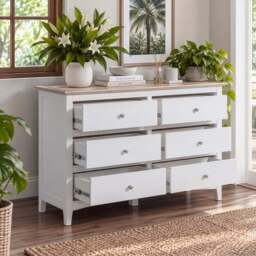 Chiltern 6 Drawer Chest - thumbnail 4
