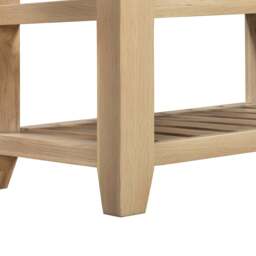 Bibury Small Kitchen Island in Natural Oak - thumbnail 4