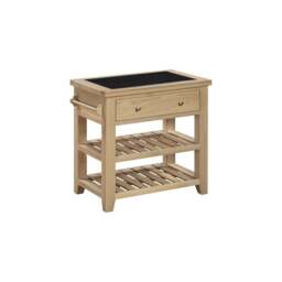 Bibury Small Kitchen Island in Natural Oak - thumbnail 3