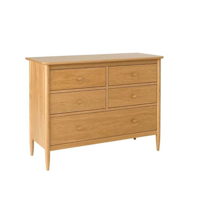 Ercol 2683 Teramo 5 Drawer Wide Chest - image 1