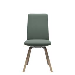 Stressless Laurel Low Back Dining Chair with Contemporary Base - thumbnail 3