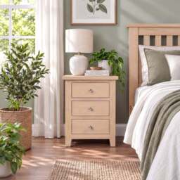 Tavistock 3 Drawer Large Bedside - thumbnail 1