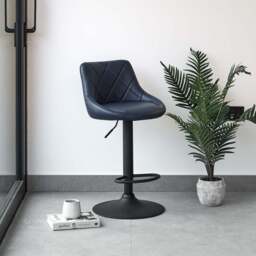 Jonathan Bar Stool in Blue - thumbnail 5