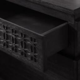 Boho Boutique Bedside 2 Drawer Chest - thumbnail 3