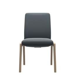 Stressless Vanilla Low Back Dining Chair with Traditional Base - thumbnail 4