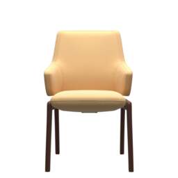 Stressless Vanilla Low Back Dining Chair with Traditional Base - thumbnail 3