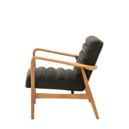 Datsun Armchair Charcoal Boucle - thumbnail 6