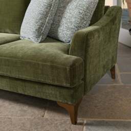 Willow 2 Seater Loveseat in Olive Green - thumbnail 5