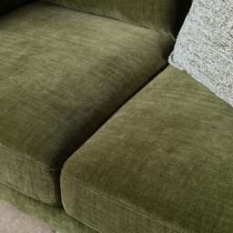 Willow 2 Seater Loveseat in Olive Green - thumbnail 4