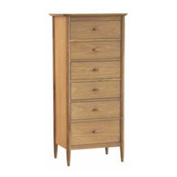 Ercol 2685 Teramo 6 Drawer Tall Chest - thumbnail 3