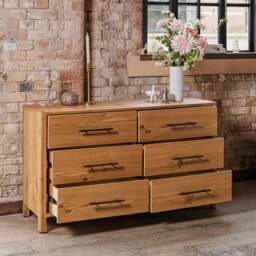 Maitland 6 Drawer Wide Chest - thumbnail 2