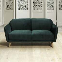 Tamar 2 Seater Sofa in Forest Green - thumbnail 3