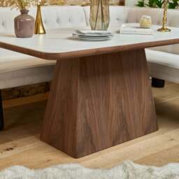 Sutton 160cm Dining Table in Walnut - thumbnail 2