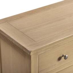Tetbury 3 Door 3 Drawer Sideboard in Natural Oak - thumbnail 4