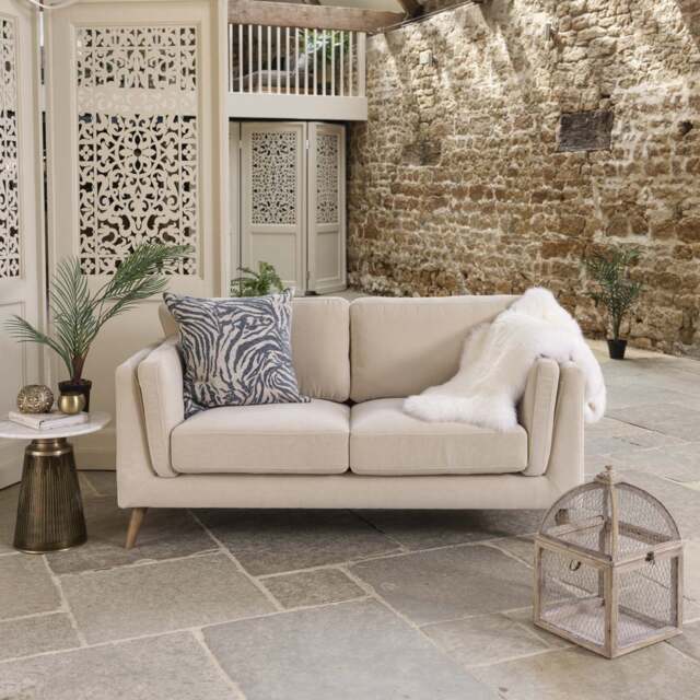 Harris 2 Seater Sofa in Oatmeal - image 1