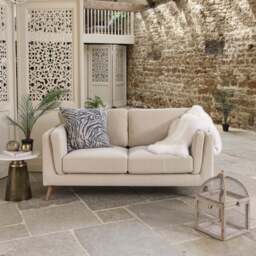 Harris 2 Seater Sofa in Oatmeal - thumbnail 1