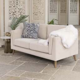 Harris 2 Seater Sofa in Oatmeal - thumbnail 2