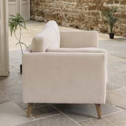 Harris 2 Seater Sofa in Oatmeal - thumbnail 4