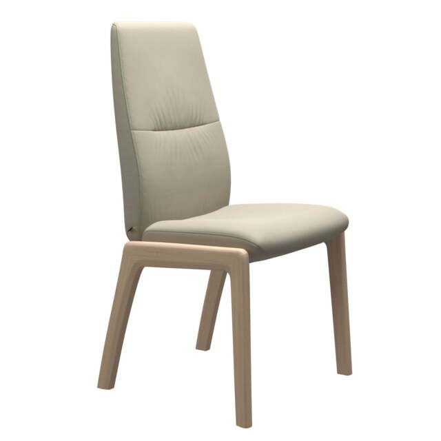 Stressless Mint High Back Dining Chair with Traditional Base - image 1