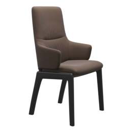 Stressless Mint High Back Dining Chair with Traditional Base - thumbnail 2