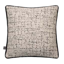 Coco Cushion - Cream/Black 43x43cm - thumbnail 1