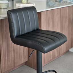 George Bar Stool in Black - thumbnail 3