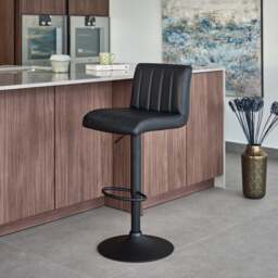 George Bar Stool in Black - thumbnail 1