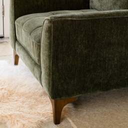 Hartpury Armchair in Green - thumbnail 4