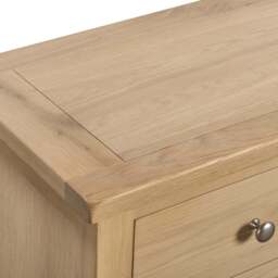 Tetbury 3 Drawer Chest in Natural Oak - thumbnail 4