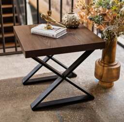 Jupiter Dark Oak Lamp Table - thumbnail 5