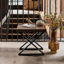 Jupiter Dark Oak Lamp Table - thumbnail 1