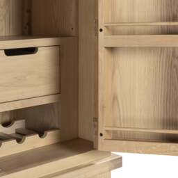 Bibury Double Larder in Natural Oak - thumbnail 5