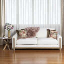 Eden 3 Seater Sofa - Cream - thumbnail 2