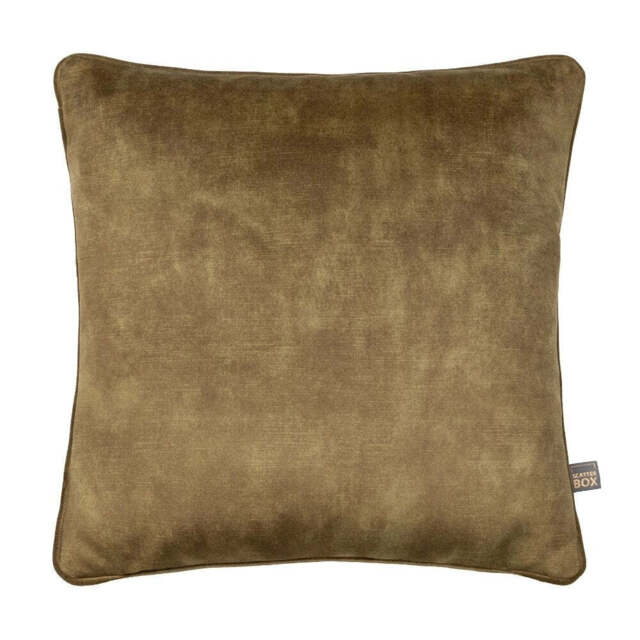 Etta Olive/Camel Cushion 43x43cm - image 1