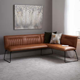 Hardy Corner Bench - Tan (Left Hand Facing) - thumbnail 2