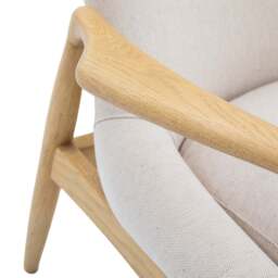 Carrera Armchair Natural Linen - thumbnail 3