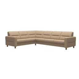 Stressless Fiona 2x3 Seater Corner Sofa - Upholstered Arms - Paloma - thumbnail 5
