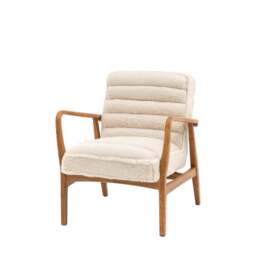 Datsun Armchair Cream Sheepskin - thumbnail 6